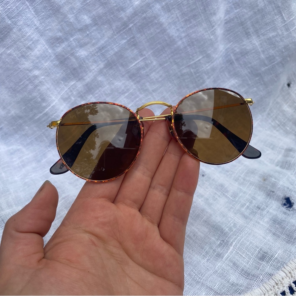 Vintage Ray-Ban W2186 Tortuga Tortoise Shell Frame Sunglasses